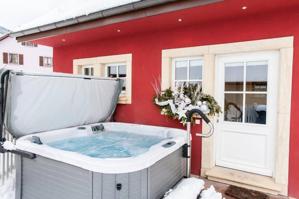 Doller Villa 4 stars Hot Tub Mountain Ski Ballon d'Alsace Sewen Extérieur photo