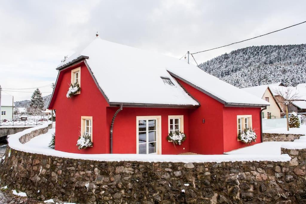 Doller Villa 4 stars Hot Tub Mountain Ski Ballon d'Alsace Sewen Extérieur photo